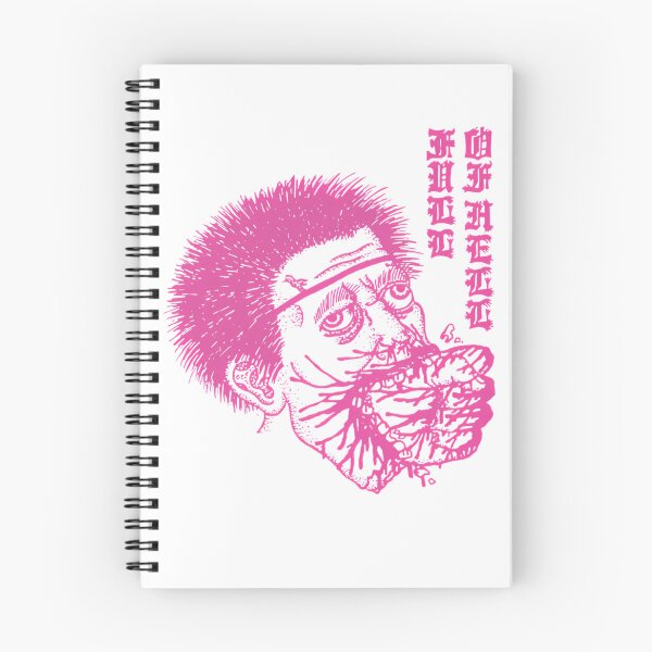 Item preview, Pink Spike Hair Face Glowing Line Artwork designed and sold by LeagueMarket.