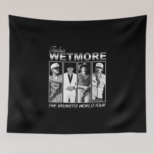 Item preview, Tucker Wetmore The Brunette World Tour 2026 designed and sold by ZerodawgGraffi.