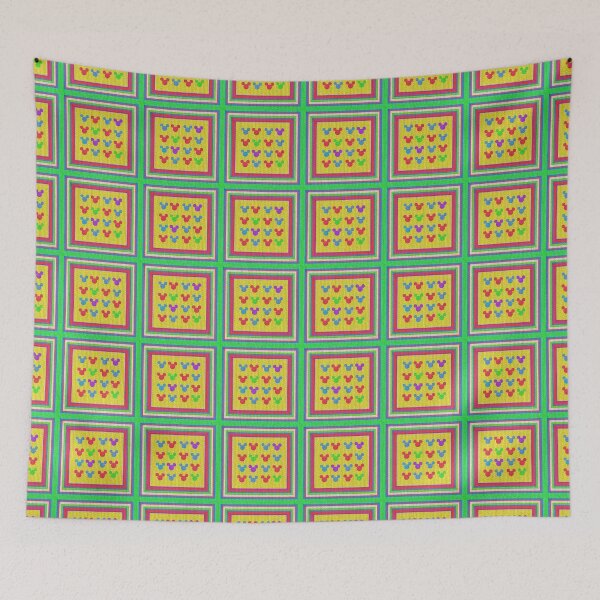 Item preview, Hidden Mickey Quilt in Kids Zone designed and sold by PrissDodrill-86.