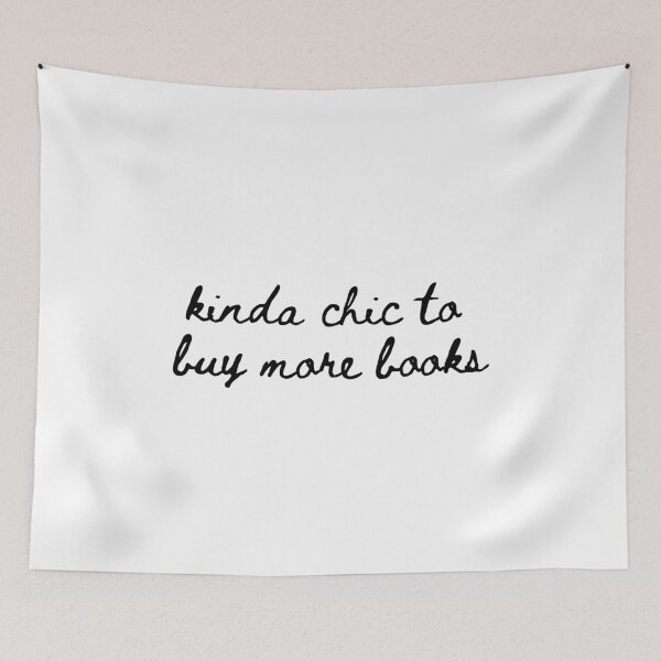 Item preview, Kinda Chic To Buy More Books designed and sold by The Turquoise Brush.