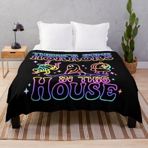Item preview, there's some horrors in this house ghost colorful glowin designed and sold by JessicaNone123.