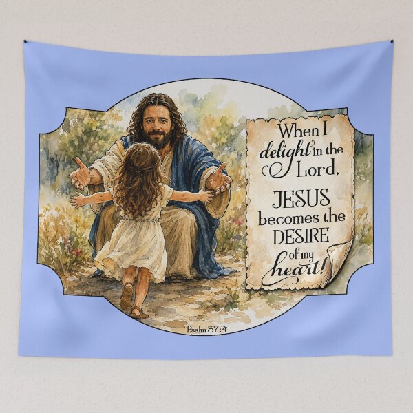 Item preview, Jesus is the Desire of my Heart designed and sold by Lion and Lamb Design.
