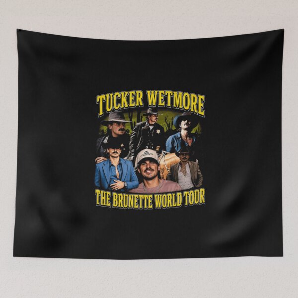 Item preview, Tucker Wetmore The Brunette World Tour 2026 Graphic designed and sold by ZerodawgGraffi.