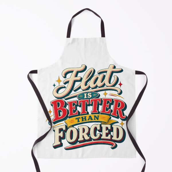 Item preview, Flat Is Better Than Forced Retro Trader Patience designed and sold by VolatilityEdge.