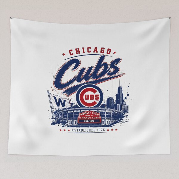 Item preview, Chicago Baseball Retro Stadium Graphic designed and sold by Slomski90.