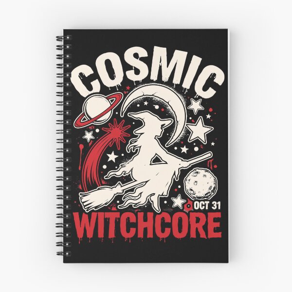 Item preview,  Witching Hour Cosmic Witch T-Shirt | Halloween Space Graphic Tee v2 designed and sold by DarylWelsh2024.