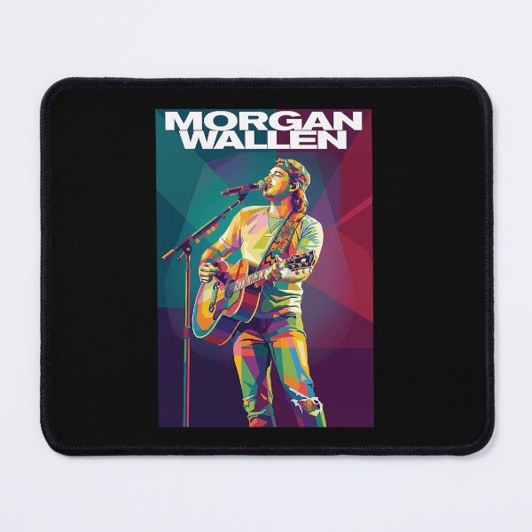Item preview, Morgan Wallen Singer Pop Art designed and sold by FantaBookArt.