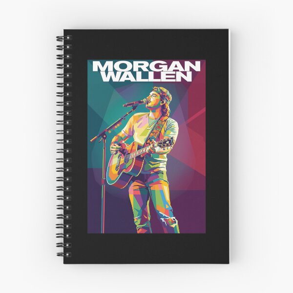Item preview, Morgan Wallen Singer Pop Art designed and sold by FantaBookArt.