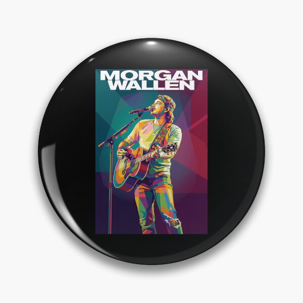 Item preview, Morgan Wallen Singer Pop Art designed and sold by FantaBookArt.