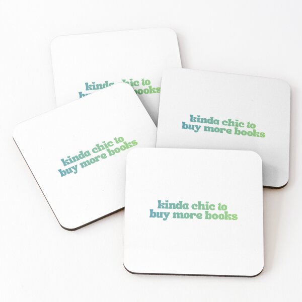 Item preview, Kinda Chic To Buy More Books designed and sold by The Turquoise Brush.
