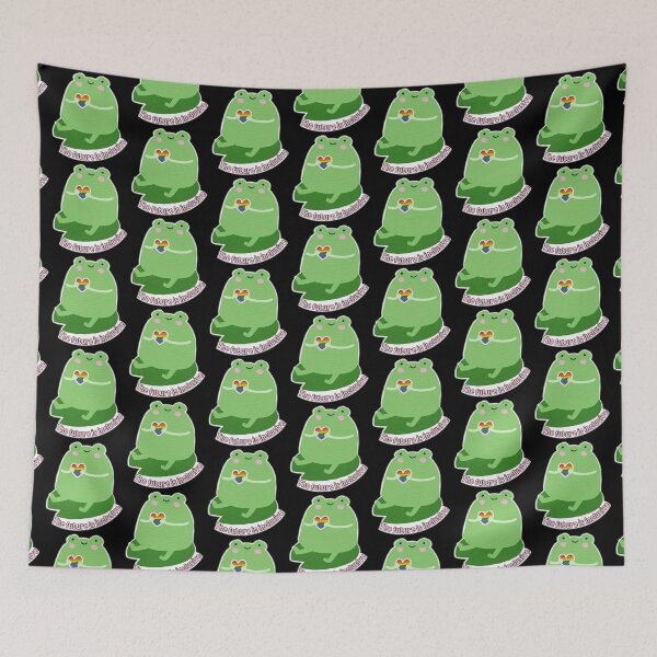 Item preview, The Future Is Inclusive Toad Frog Holding A Pride Heart designed and sold by 2CRE8IVE4925.