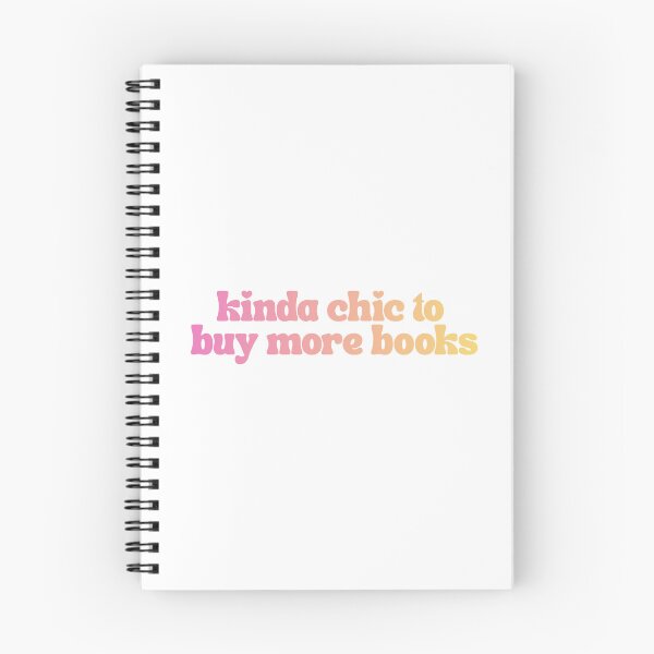 Item preview, Kinda Chic To Buy More Books designed and sold by The Turquoise Brush.