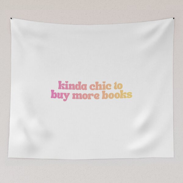 Item preview, Kinda Chic To Buy More Books designed and sold by The Turquoise Brush.