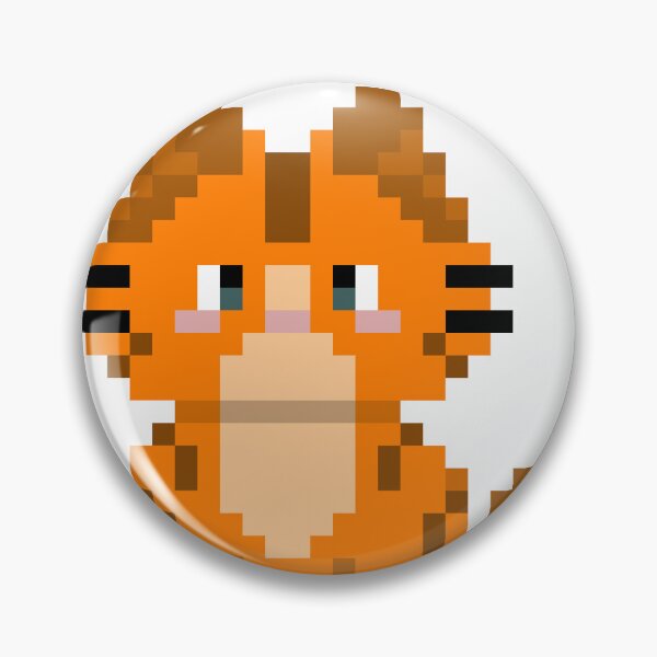 Item preview, Cute Orange Tabby Cat Pixel Art - Retro 8-Bit Ginger Kitty designed and sold by PixelatedPets.