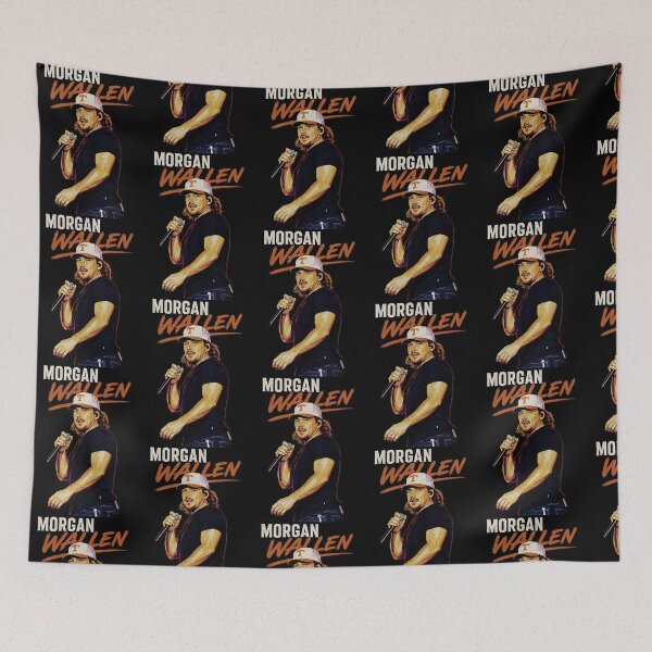 Item preview, Morgan Wallen Vintage Art designed and sold by FantaBookArt.