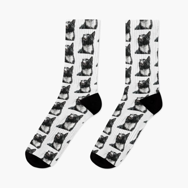 Item preview, Cat | Black & White Cat | Minimal Pet Aesthetic Art designed and sold by Mandayartstudio.