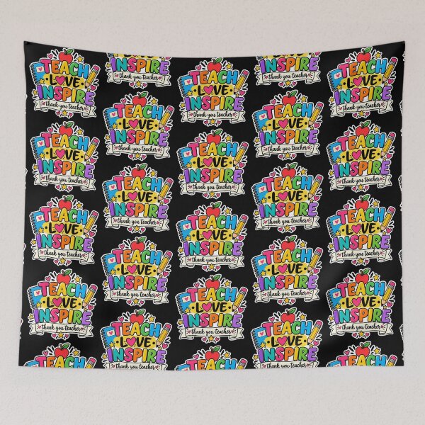 Item preview, teach love inspire school designed and sold by OCD_JESSICA.