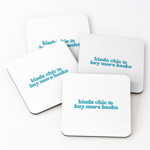 Item preview, Kinda Chic To Buy More Books designed and sold by The Turquoise Brush.