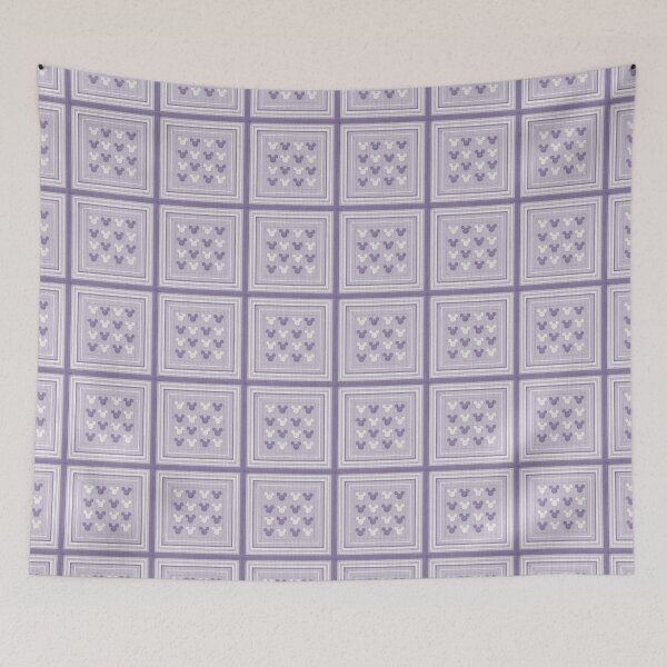 Item preview, Hidden Mickey Quilt in Lavender designed and sold by PrissDodrill-86.