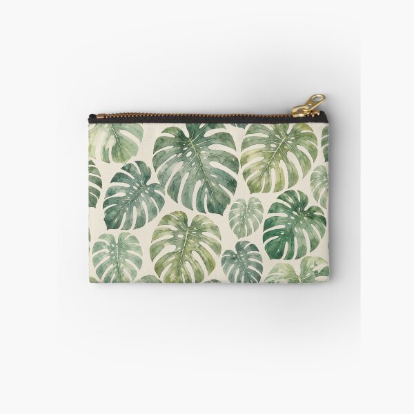 Item preview, Watercolor Monstera Deliciosa Leaves Pattern designed and sold by Skyrocketz.