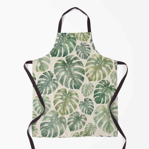 Item preview, Watercolor Monstera Deliciosa Leaves Pattern designed and sold by Skyrocketz.