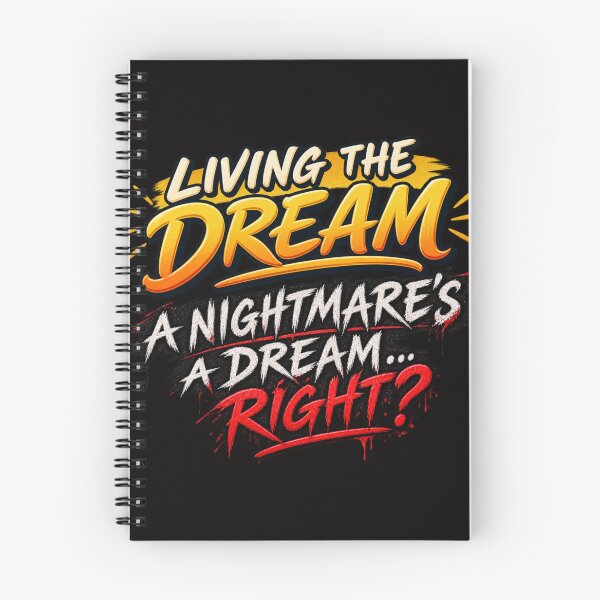 Item preview, Living the Dream. A Nightmare's a Dream... Right? designed and sold by TheThinglings.