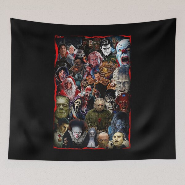 Item preview, ultimate collage of horror (portrait) designed and sold by PierreCorn81.