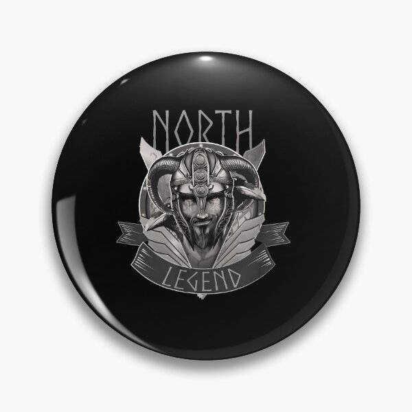 Item preview, Warrior Horned Helmet Norse Legend Grey Design designed and sold by aucesangl.