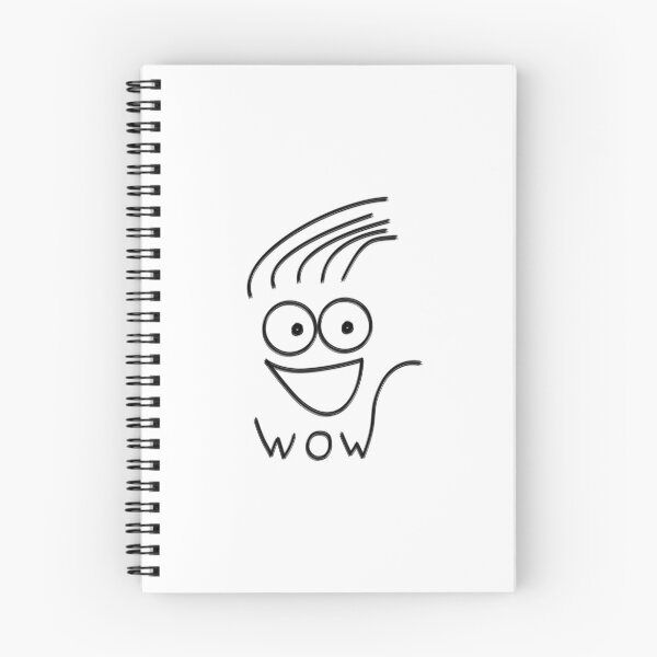 Item preview, WOW-MAN (black on white) designed and sold by tuzlay.