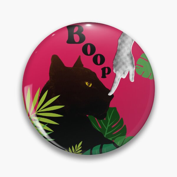 Item preview, Boop! Tropical Panther designed and sold by ArtistsAtticWI.