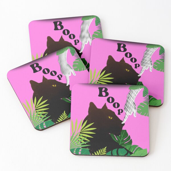 Item preview, Boop! Tropical Panther designed and sold by ArtistsAtticWI.