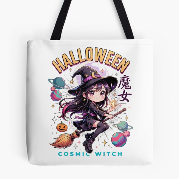 Item preview,  Witching Hour Cosmic Witch T-Shirt | Halloween Space Graphic Tee v3 designed and sold by DarylWelsh2024.