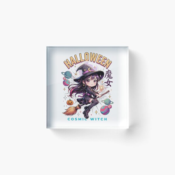 Item preview,  Witching Hour Cosmic Witch T-Shirt | Halloween Space Graphic Tee v3 designed and sold by DarylWelsh2024.