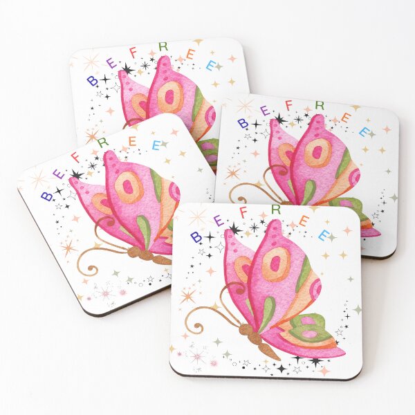 Item preview, Colorful Butterfly Be Free. designed and sold by Kuevitaglowshop.