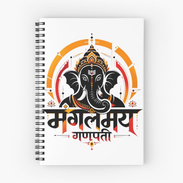 Item preview, Mangalmay Ganapati Auspicious Sacred Ganesha Art designed and sold by pradeepvisuals.