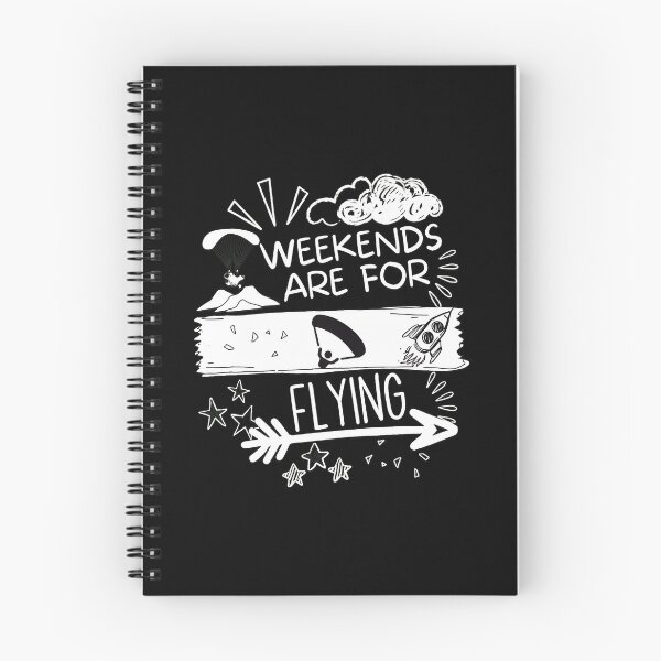 Item preview, Weekends Are For Flying Paragliding Adventure Design designed and sold by anitabdxeile.