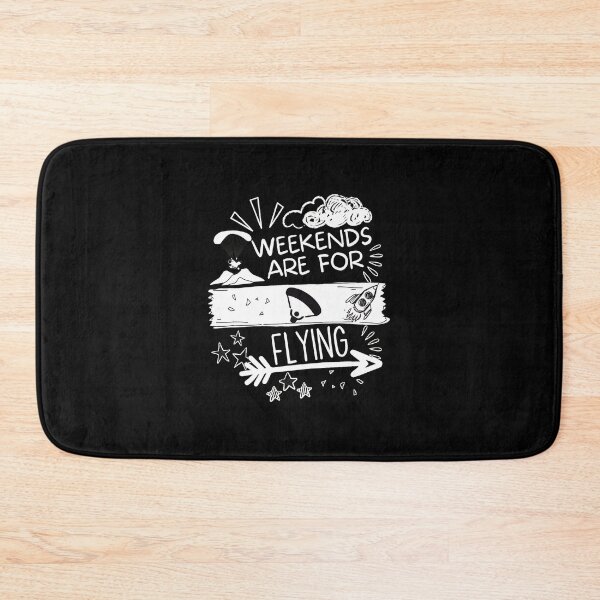 Item preview, Weekends Are For Flying Paragliding Adventure Design designed and sold by anitabdxeile.