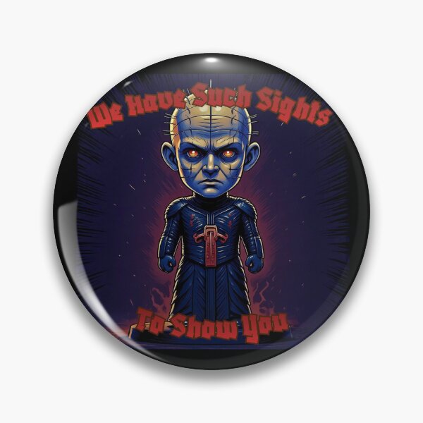 Item preview, Chibi Pinhead – “We Have Such Sights to Show You” Halloween Fan Art designed and sold by AADesigns42.