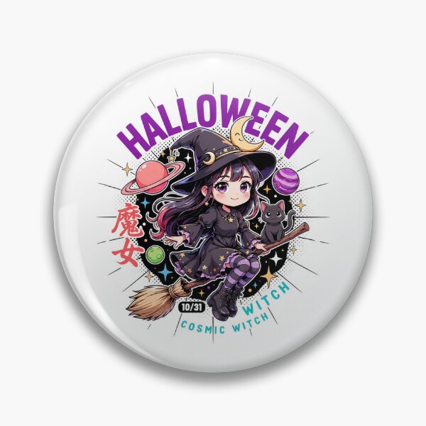 Item preview,  Witching Hour Cosmic Witch T-Shirt | Halloween Space Graphic Tee v4 designed and sold by DarylWelsh2024.