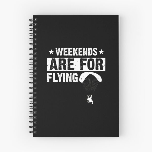 Item preview, Weekends Are For Flying Paragliding Adventure Design designed and sold by aucesangl.