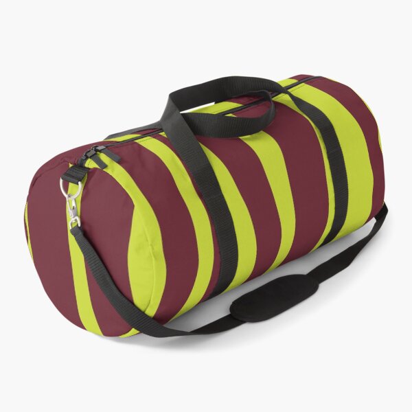 Item preview, Abstract Organic Wild Stripe Pattern in Burgundy and Chartreuse designed and sold by kierkegaard.