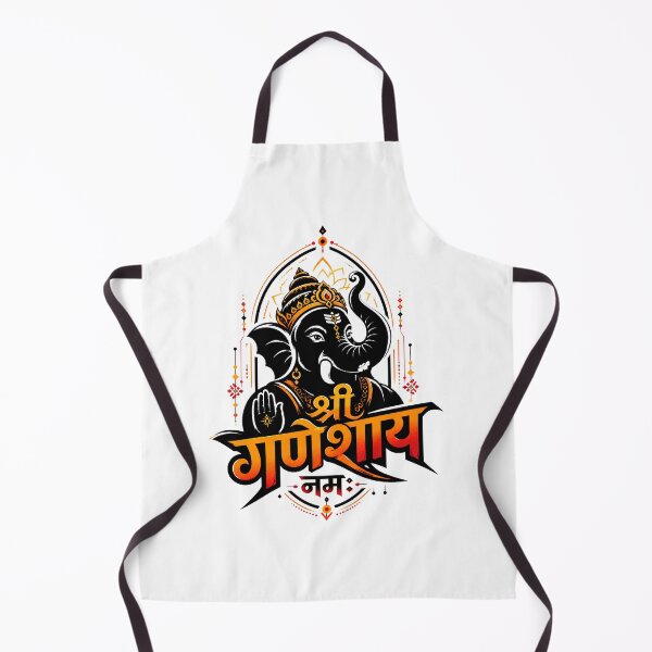 Item preview, Shree Ganeshaya Namah Sacred Ganesha Devotional Art designed and sold by pradeepvisuals.