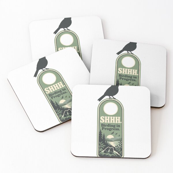 Item preview, Shhh Birding in Progress Do Not Disturb Birder Gift designed and sold by ys96.
