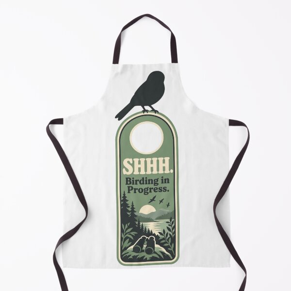 Item preview, Shhh Birding in Progress Do Not Disturb Birder Gift designed and sold by ys96.