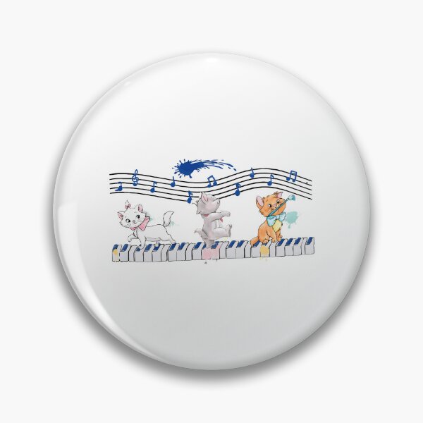 Item preview, Cute Cats Dancing on Piano Music Notes  designed and sold by Slomski90.