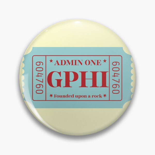 Item preview, GPHI ticket designed and sold by sophie45rt.