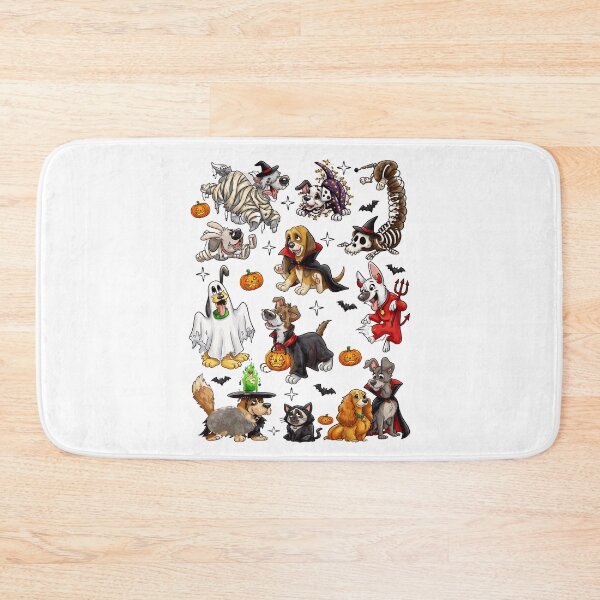 Item preview, Cute Halloween Dogs Party Design designed and sold by anamartineze.