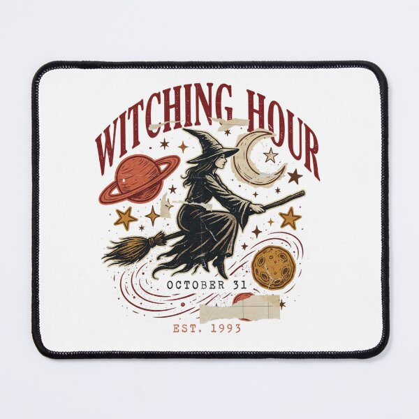 Item preview,  Witching Hour Cosmic Witch T-Shirt | Halloween Space Graphic Tee v4 designed and sold by DarylWelsh2024.