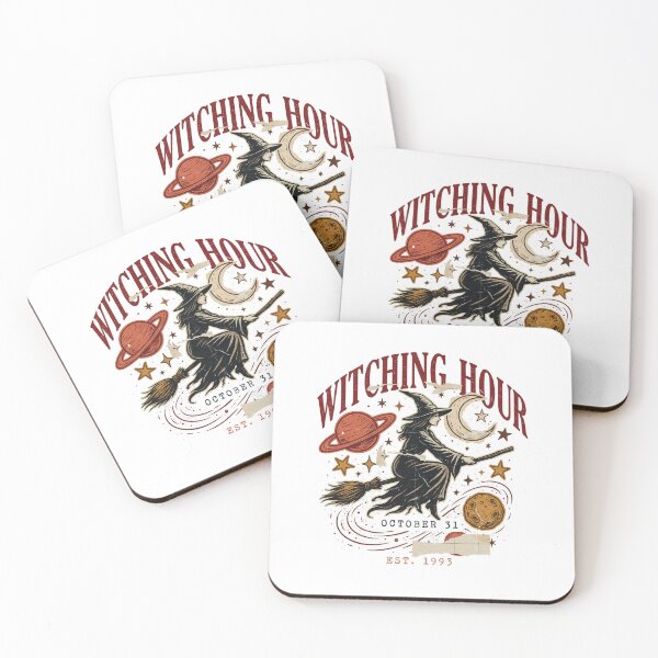 Item preview,  Witching Hour Cosmic Witch T-Shirt | Halloween Space Graphic Tee v4 designed and sold by DarylWelsh2024.