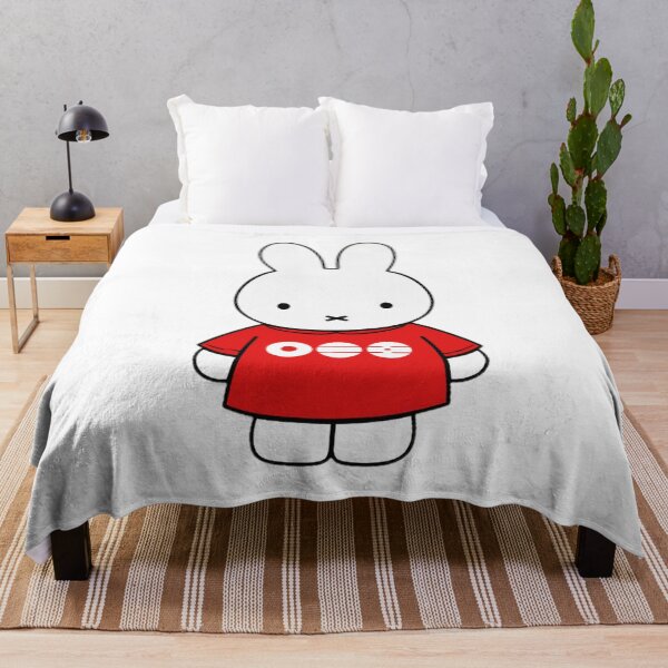 Item preview, Cute Bunny Red Dress Minimalist Art designed and sold by anamartineze.